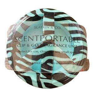 Bath & Body Works Scentportable‎ Visor Clip Blue Black Safari Peace
